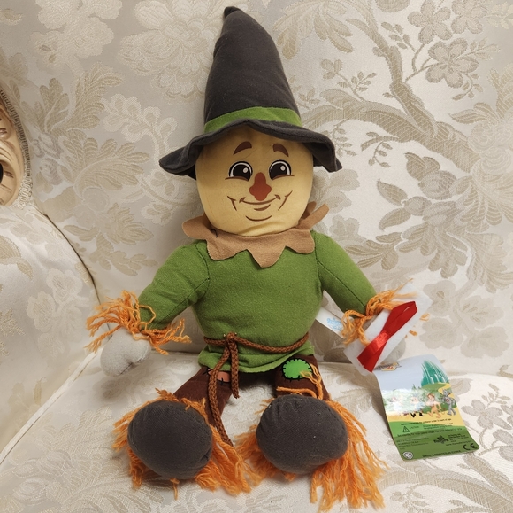 Wizard of Oz Scarecrow Stuffed Doll Plush Doll Toy Factory Collectible - Picture 1 of 10